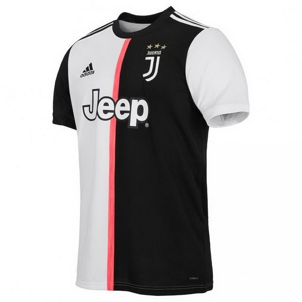 Maillot Football Juventus Domicile 2019-20 Blanc Noir